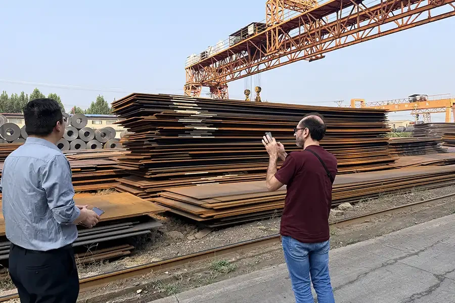 Customer Visit Yuxin